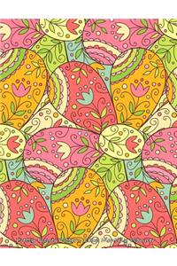 Pretty Flower Pattern 2016 Monthly Planner