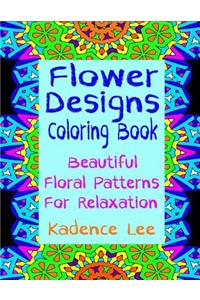 Floral Designs Coloring Book