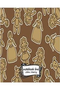 Dolls Wallpaper Journal / Notebook / Diary: Notebook / Journal / Diary
