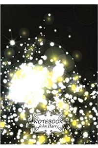 Gold Star Wallpaper Pocket Notebook