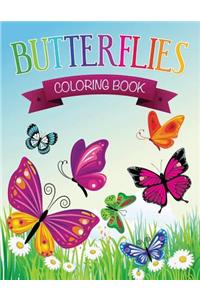 Butterflies Coloring Book