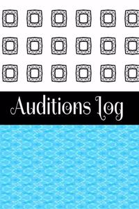 Auditions Log