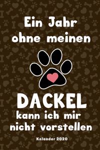 Dackel Kalender 2020
