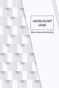 Checking Account Ledger