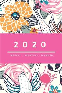 2020 Weekly Monthly Planner