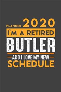 Planner 2020 for retired BUTLER