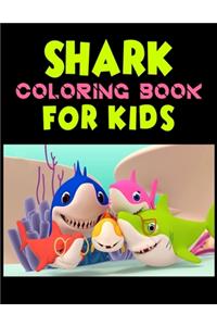 Shark Coloring Book For kids