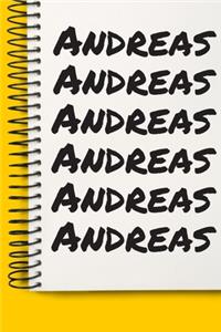 Name Andreas A beautiful personalized