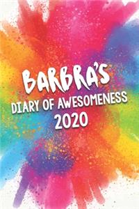 Barbra's Diary of Awesomeness 2020