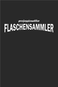 professioneller Flaschensammler