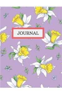 Ruled Notebook: JOURNAL, FLORAL/FLOWERS NOTEBOOK, PAPERBACK, DIARY, JOURNAL, COMPOSITION NOTEBOOK. PERFECT FOR WRITING IN, SKETCHING, DOODLING. FOR GIRLS, BOYS, GUY