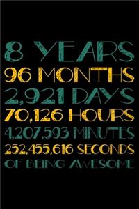 8 Years Of Being Awesome