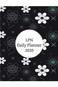 LPN Daily Planner: 2020 Licensed Practical Nurse Daily Organizer