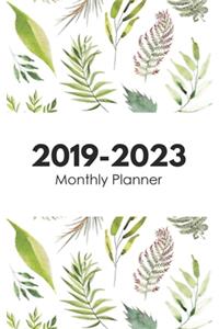 2019-2023 Monthly Planner