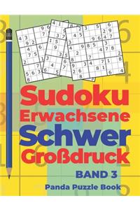 Sudoku Erwachsene Schwer Großdruck - Band 3