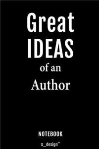 Notebook for Authors / Author