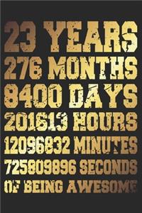 23 Years Of Being Awesome