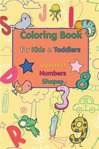 Coloring Book for Kids & Toddlers