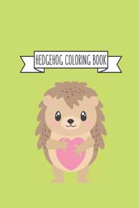 Hedgehog Coloring Book