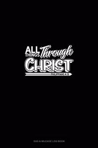 All Things Through Christ - Philippians 4
