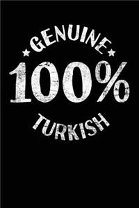 Genuine 100% Turkish