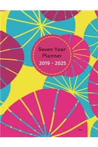 Seven Year Planner 2019 - 2025 Zinya