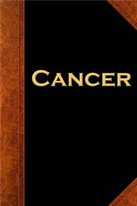 2019 Weekly Planner Cancer Zodiac Horoscope Vintage 134 Pages