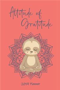 Attitude of Gratitude 2019 Planner