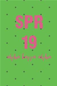 Spr 19 Alpha Kappa Alpha