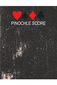 Pinochle Score Play Two Teams