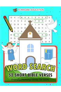 Word Search 52 Short Bible Verses