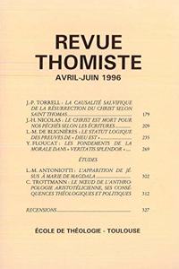 Revue Thomiste - 2/1996