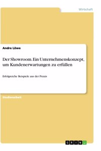 Showroom. Ein Unternehmenskonzept, um Kundenerwartungen zu erfüllen