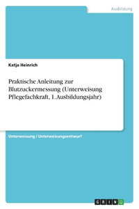 Praktische Anleitung zur Blutzuckermessung (Unterweisung Pflegefachkraft, 1. Ausbildungsjahr)