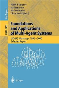 Foundations and Applications of Multi-Agent Systems