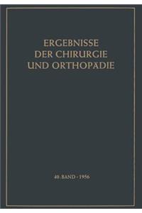 Ergebnisse Der Chirurgie Und Orthopädie