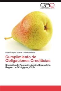 Cumplimiento de Obligaciones Crediticias