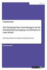 Dysphagie-Pass. Auswirkungen auf die Schnittstellenversorgung von Patienten in einer Klinik