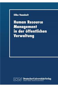 Human Resource Management in Der Öffentlichen Verwaltung