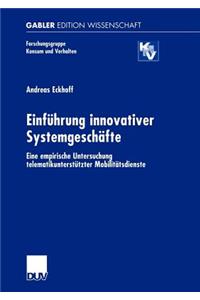 Einführung Innovativer Systemgeschäfte