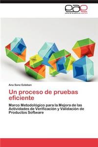 Proceso de Pruebas Eficiente