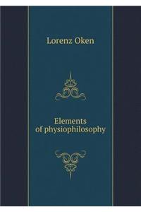 Elements of Physiophilosophy