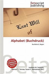 Alphabet (Buchdruck)