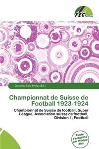 Championnat de Suisse de Football 1923-1924