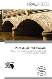 Pont Du D Troit D'Akashi