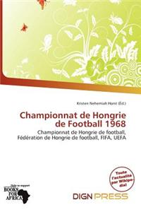 Championnat de Hongrie de Football 1968