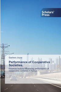 Performance of Cooperative Societies.