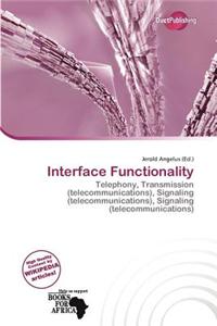 Interface Functionality