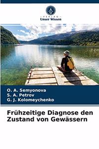 Frühzeitige Diagnose den Zustand von Gewässern
