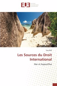 Les Sources du Droit International